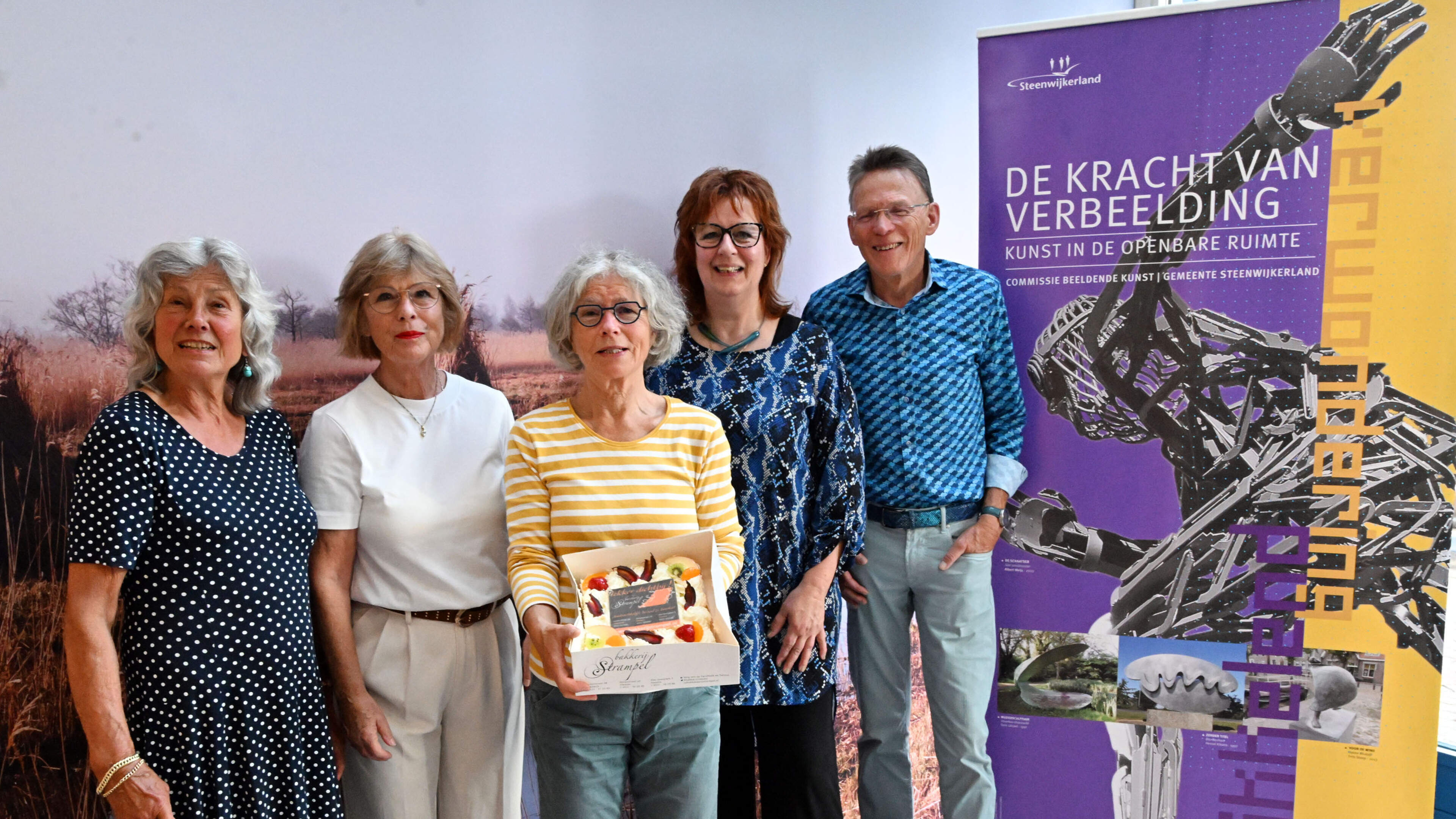 Taart van de Week voor Commissie Beeldende Kunst